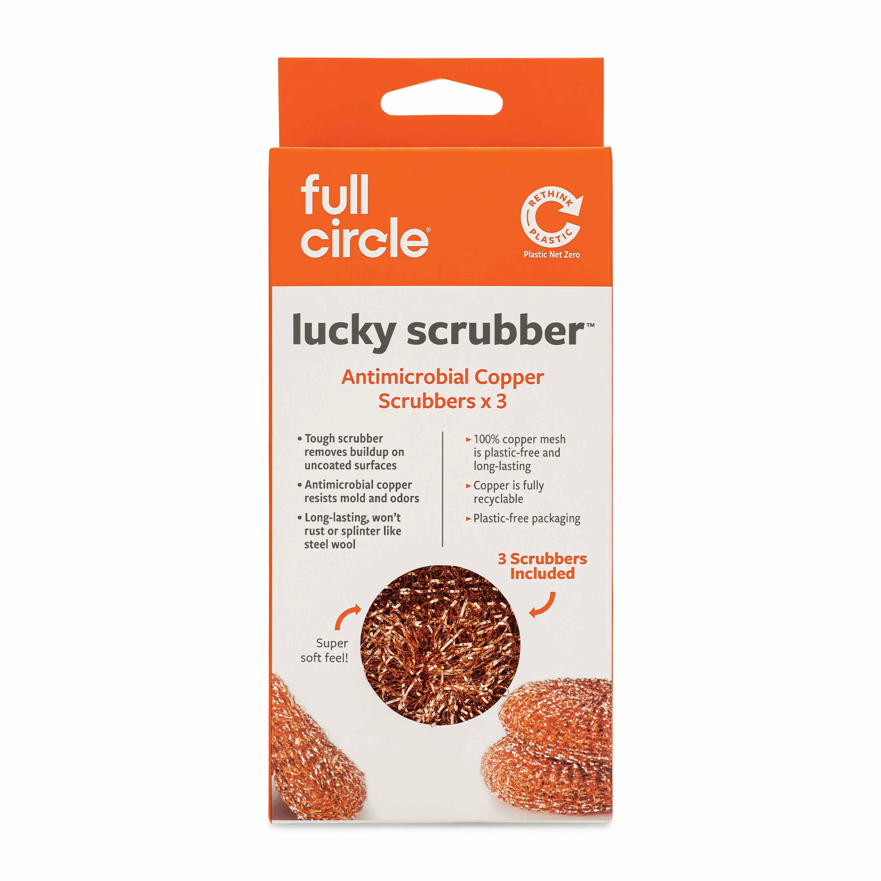 Pure Full Circle Copper Scourer Set Original Design
