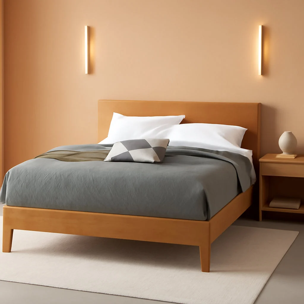 Minimalist Premium Twelveinch Wood Platform Bed Slats Full Size First-Class