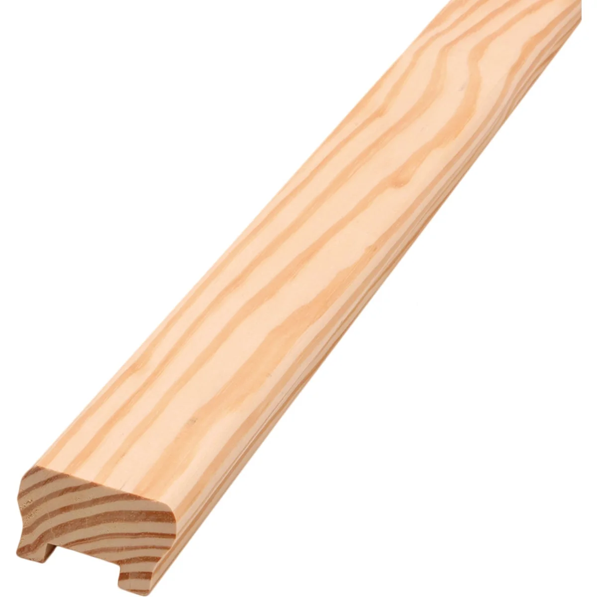 Recyclable ProWood 2 In. x 4 In. x 8 Ft. Natural Treated Wood Deck Handrail Unique