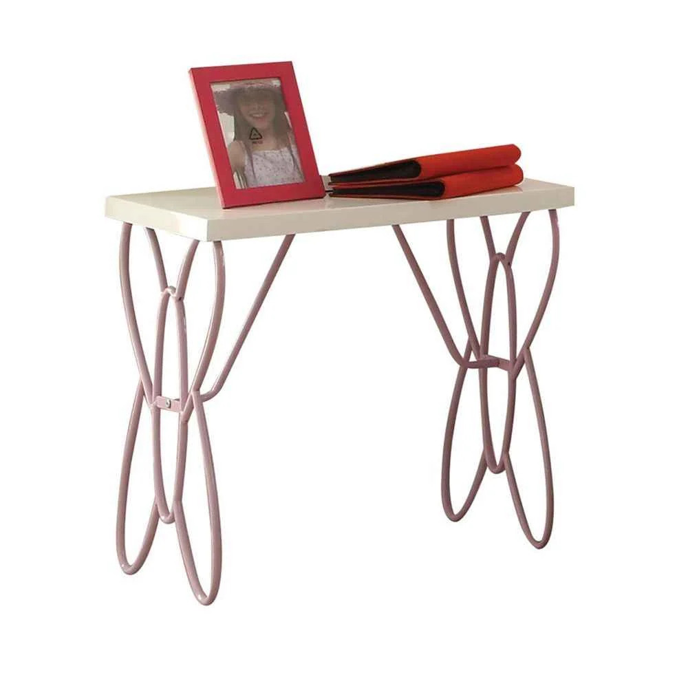 Carefully Designed Priya II – Nightstand – White Light Synthetic Leather Rple Quality