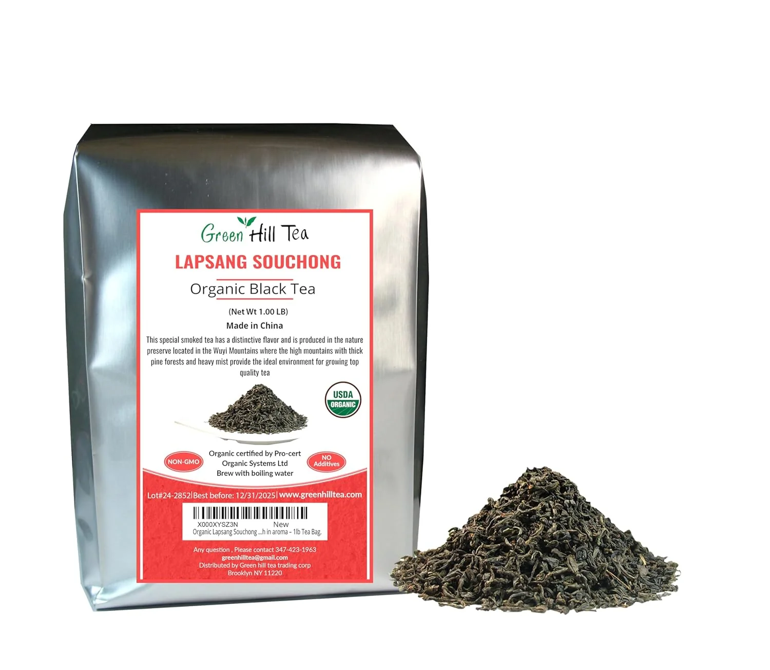 Durable Organic Lapsang Souchong Tea Natural Organic Lapsang Souchong Tea is rich in aroma – 1lb Tea Bag. Powerful