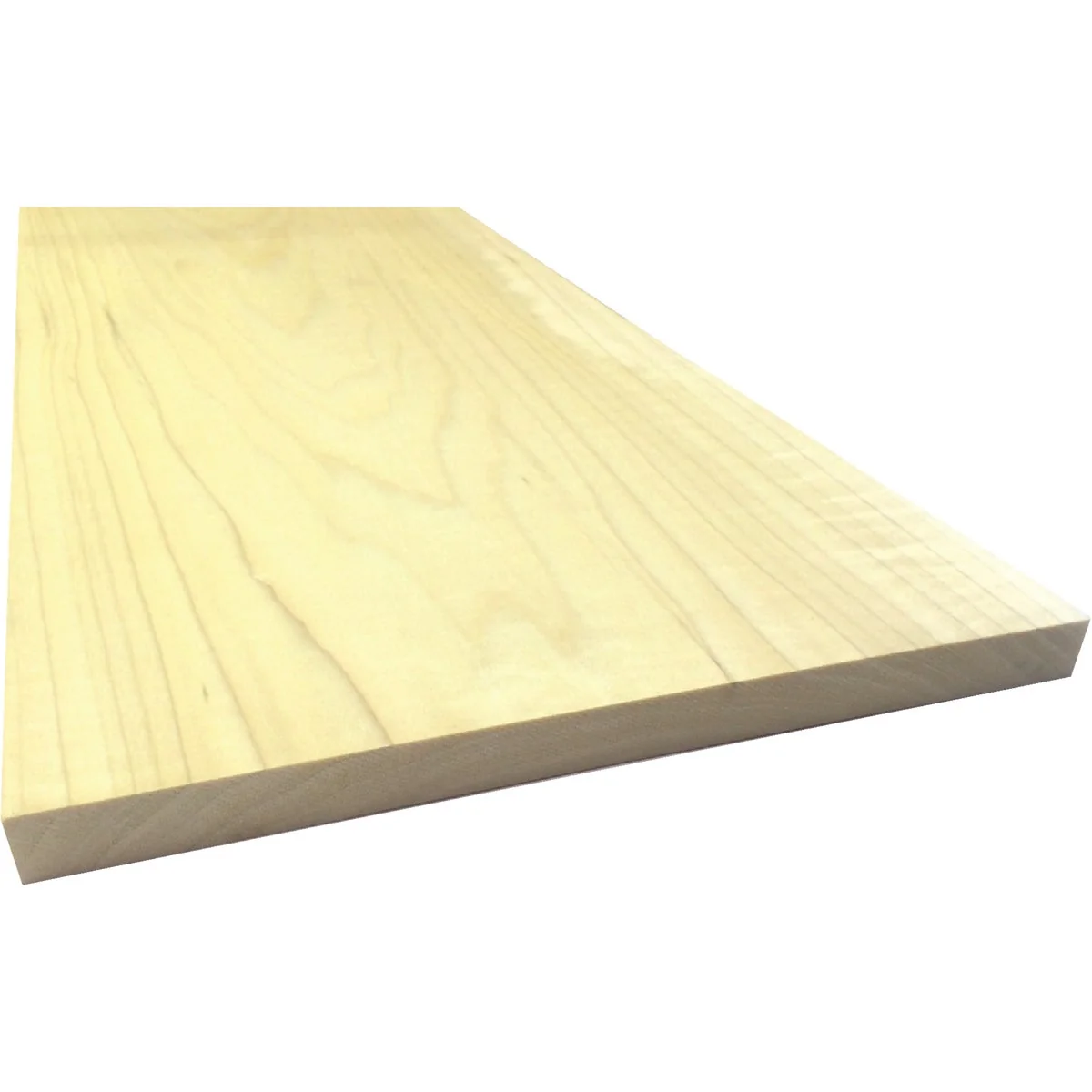 Smart Waddell 1 In. x 12 In. x 4 Ft. Poplar Wood Board Pure