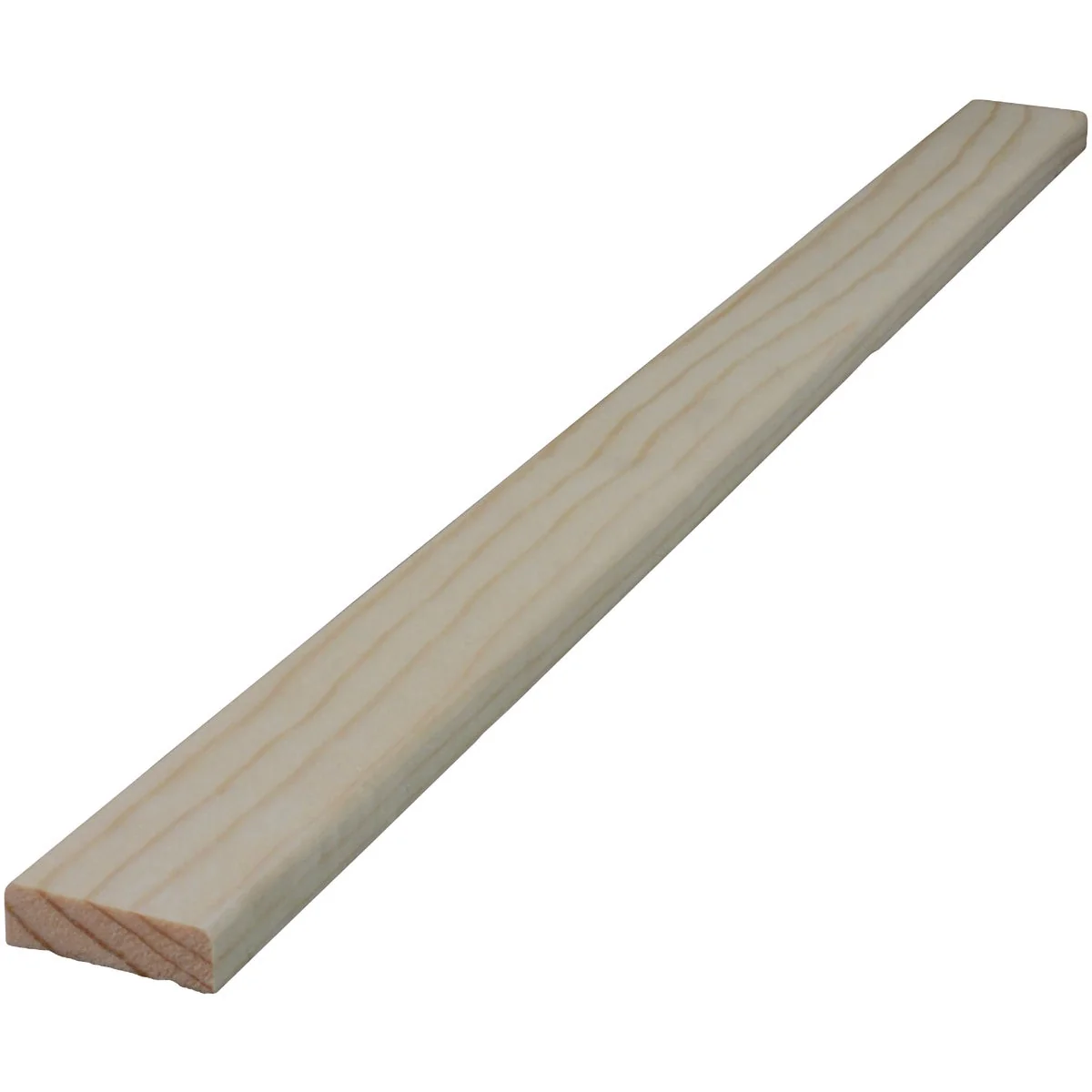 Eco-Friendly Alexandria Moulding 3 8 In. W. x 3-1 4 In. H. x 7 Ft. L. Solid Pine Stop Molding Exceptional