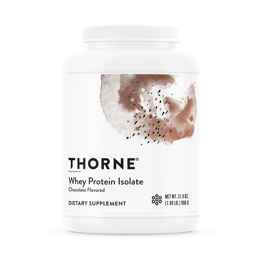 Certified Thorne Whey Protein Isolate Long-Lasting