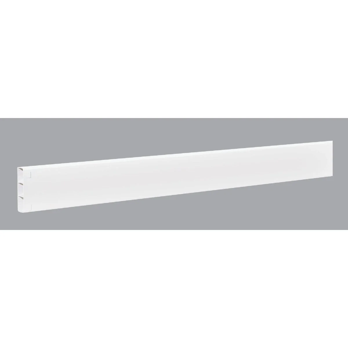 Advanced Outdoor Essentials 2 In. x 6 In. x 96 In. White Vinyl Fence Rail Elite