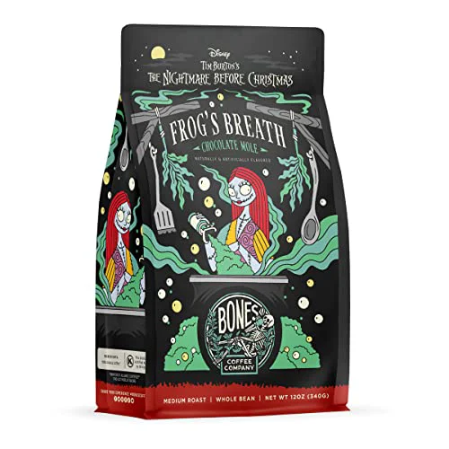 Durable The Nightmare Before Christmas Frog’s Breath Flavored Coffee Beans 12 Ounce Modern