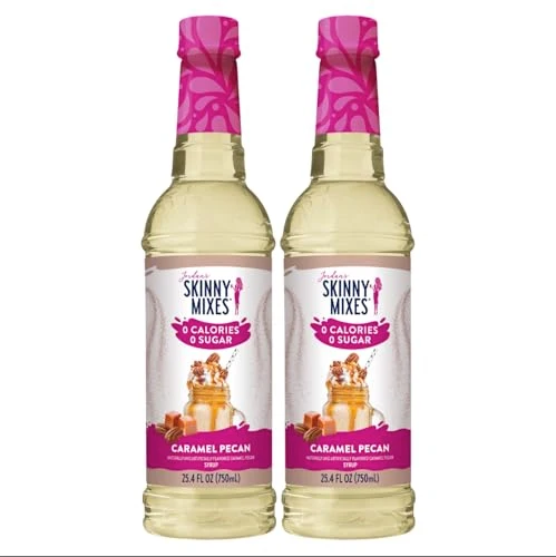 Enhanced Caramel Pecan Coffee Syrup 50.8 Fl Oz Natural