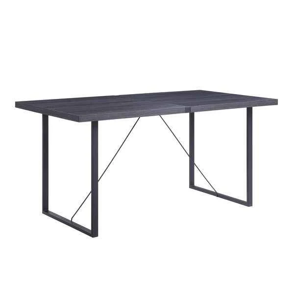 Genuine Nakula – Dining Table – Gray Oak Black Selected