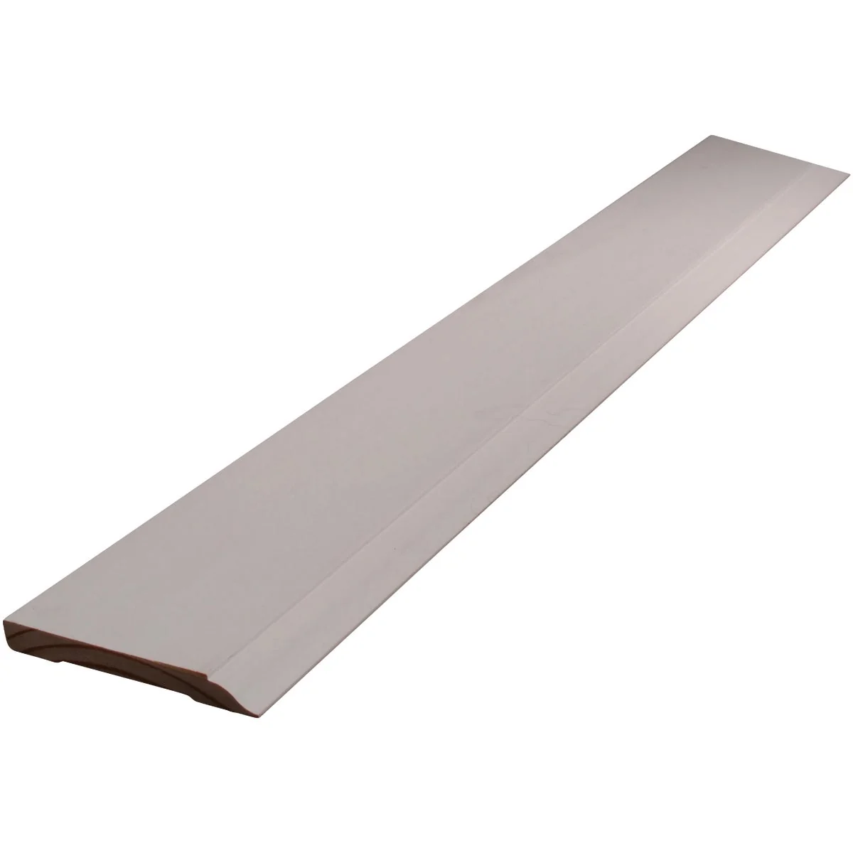 Fine Alexandria Moulding 7 16 In. W. x 3-1 4 In. H. x 8 Ft. L. White Finger Joint Pine Colonial Base Molding Specialty