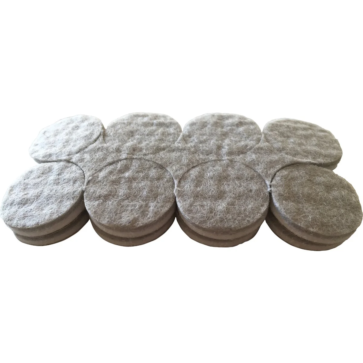 Consistent Shepherd 1 In. Beige Self-Adhesive Commercial Grade Felt Pads 16-Count High-End