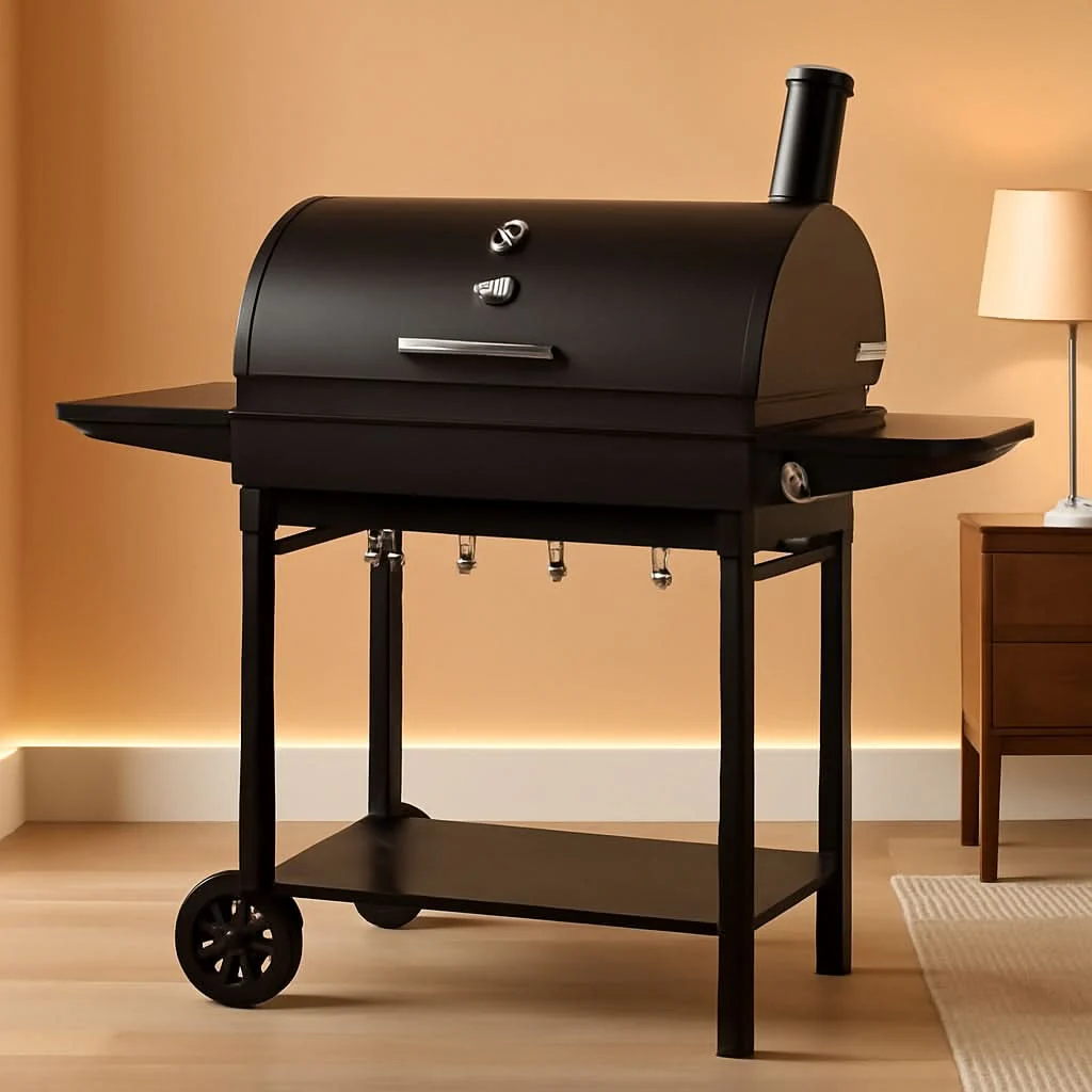 High-Grade Commercial Thirty Inch Charcoal Grill Warming Rack Safe