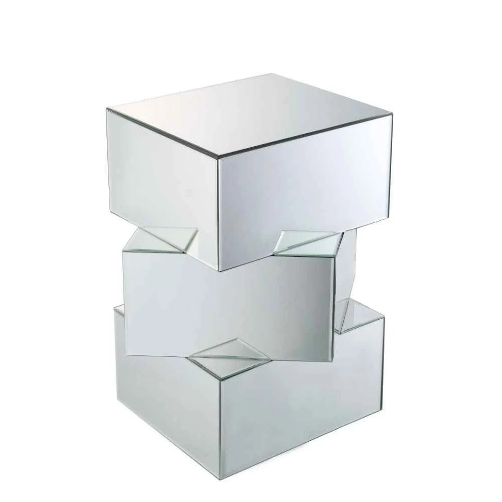 Reusable Dominic – 20 End Table – Mirrored Genuine