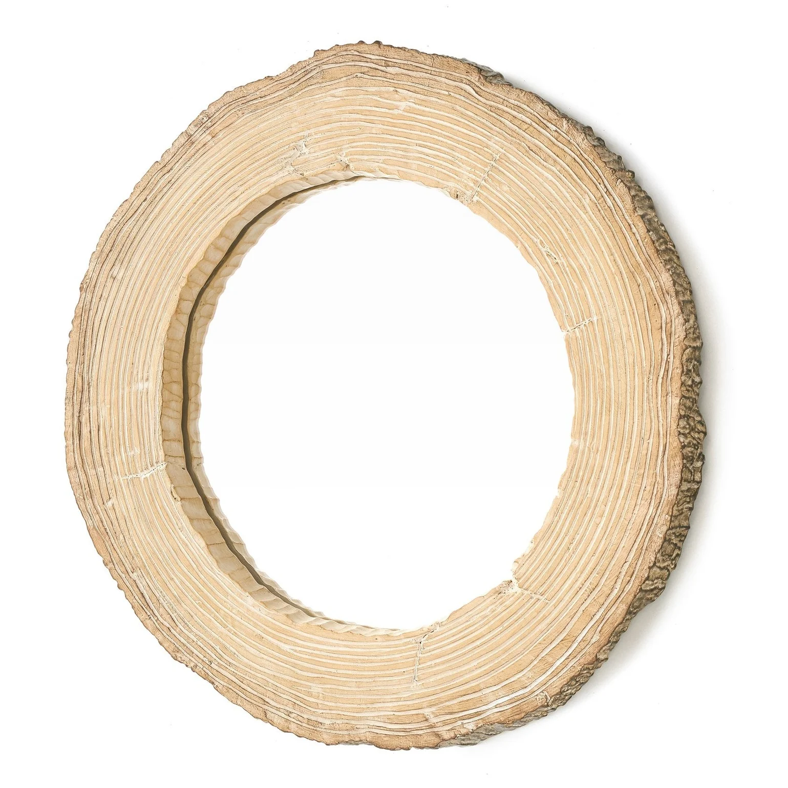 Reliable MIRROR STUMP RESIN NATURAL 18X18 High-Grade