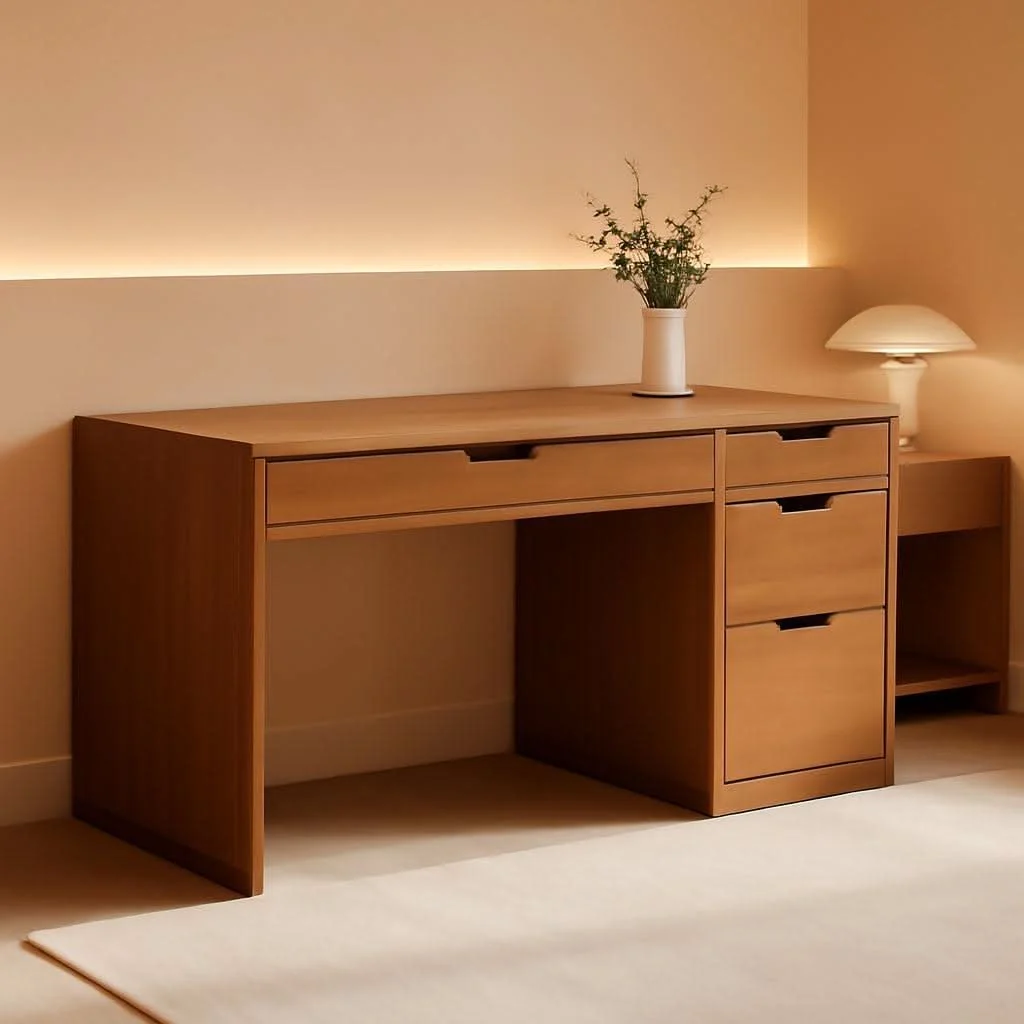 Fine Espresso Forty Eight Inch Desk For Small Home Office Authentic