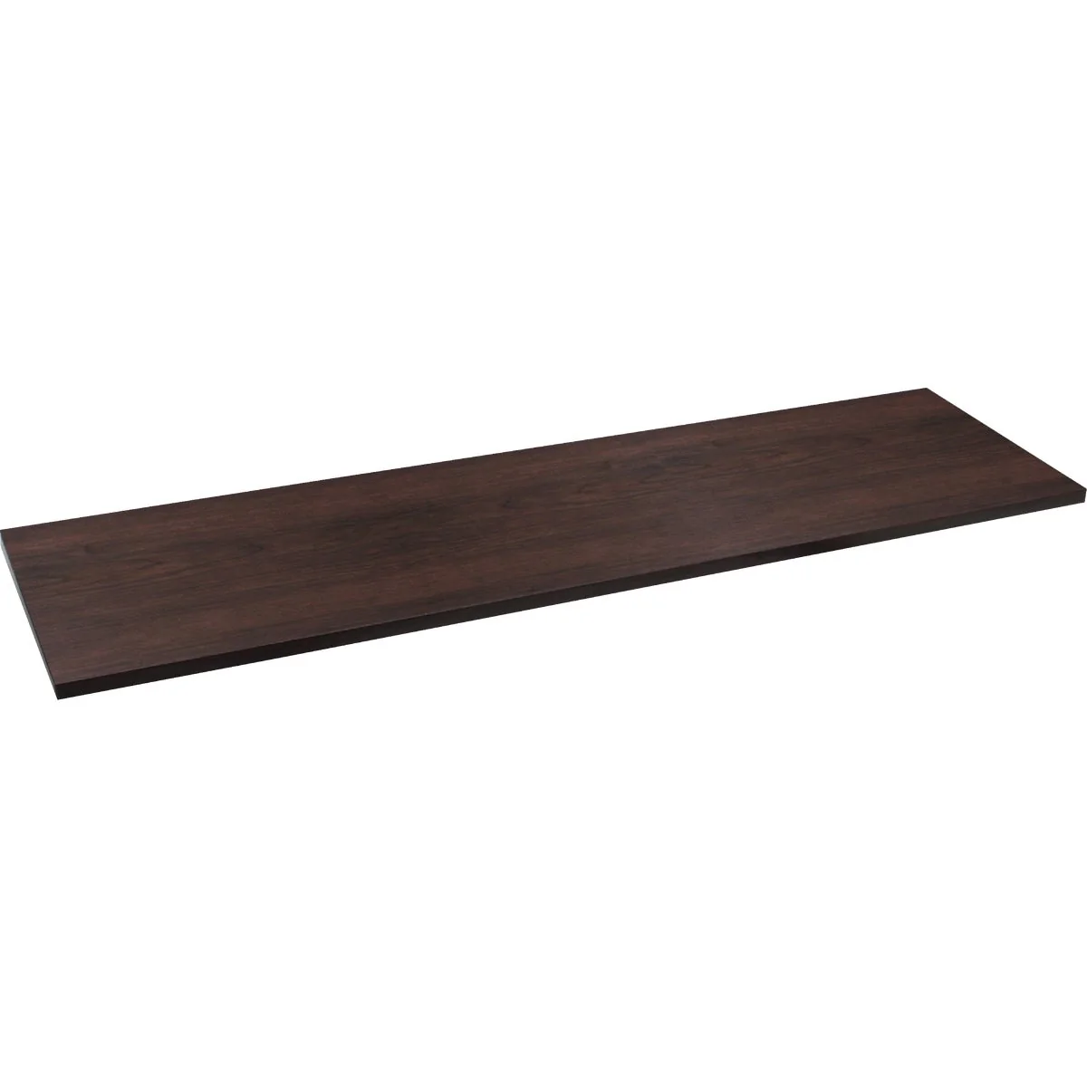 Fine Knape Vogt 8 In. x 36 In. Espresso All-Purpose Shelf Detailed