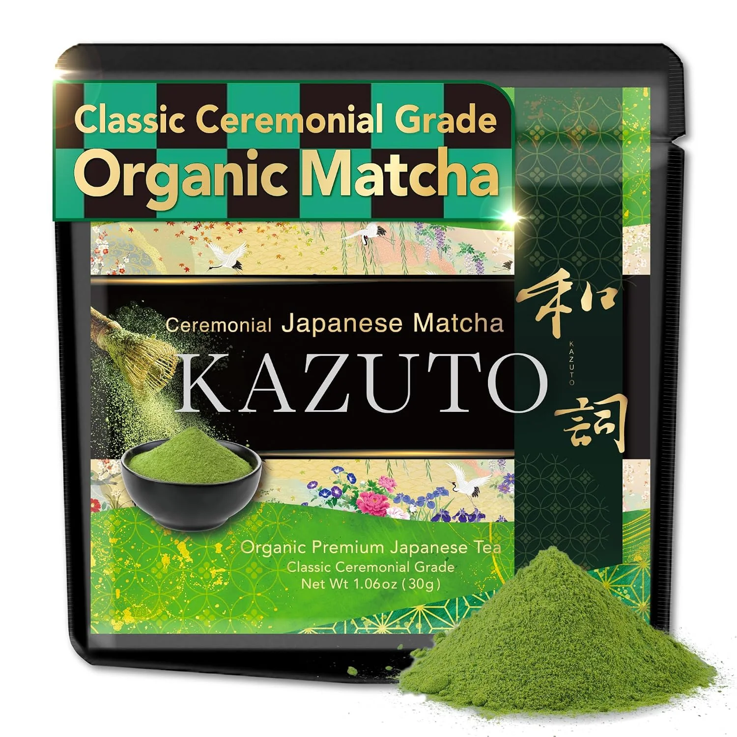Clean Kazuto Organic Matcha Powder Original