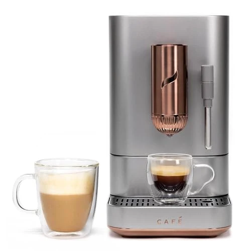 Comfortable Affetto Automatic Espresso Machine Milk Frother Recyclable