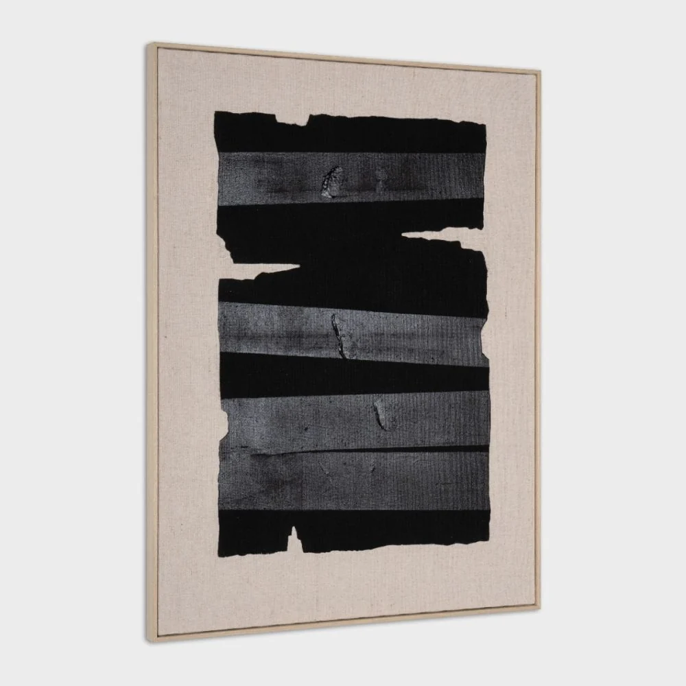 Comfortable Abstract Disarray I Hand Painted Canvas Convenient