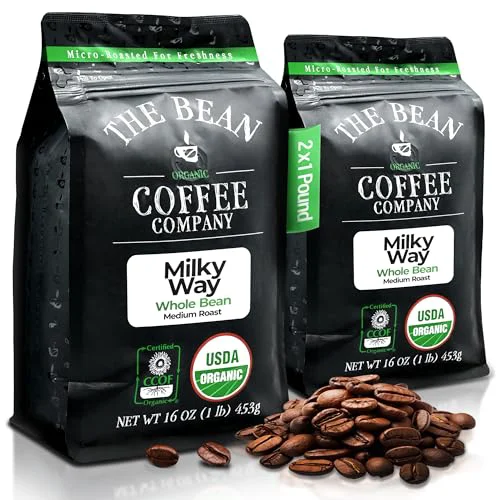 User-Friendly The Bean Organic Coffee Company Milky Way 32 Ounce Practical