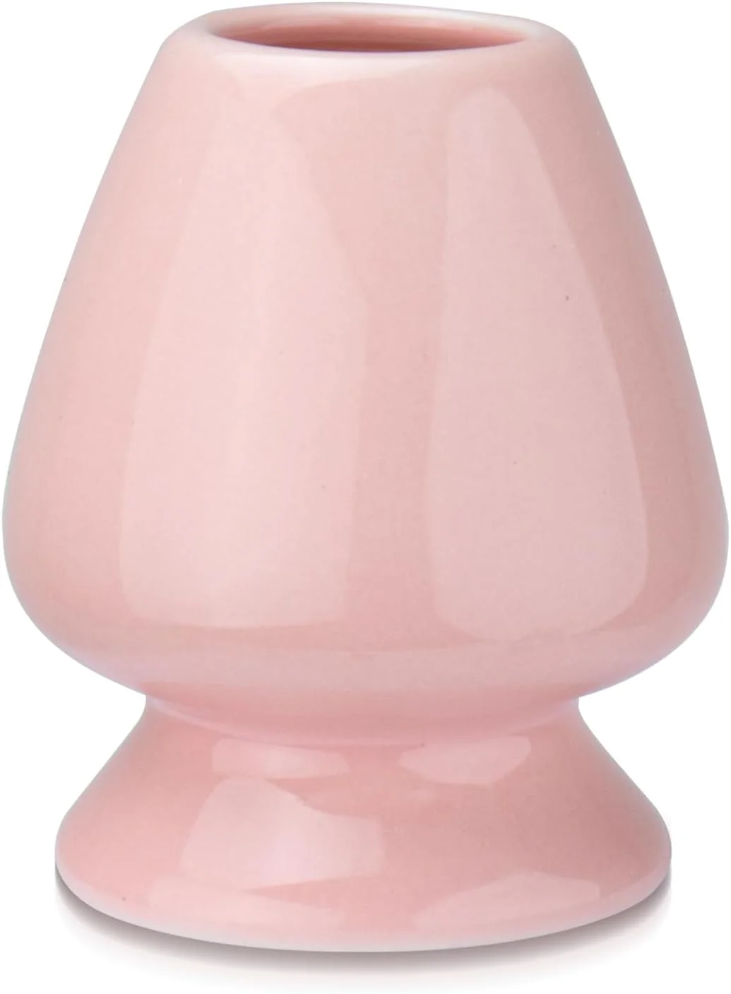 Detailed Traditional Japanese Matcha Tea Whisk Holder 70mm Chasen Stand Pink Ceramic 2.7 L x 2.5 W Original Design