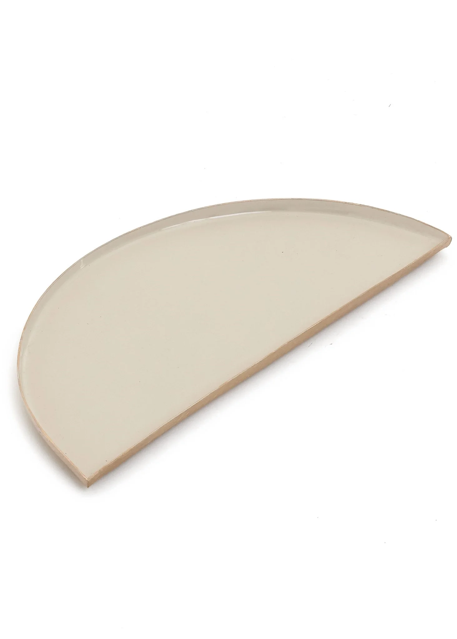 Artisan THOMAS HALF MOON TRAY TAUPE Enhanced