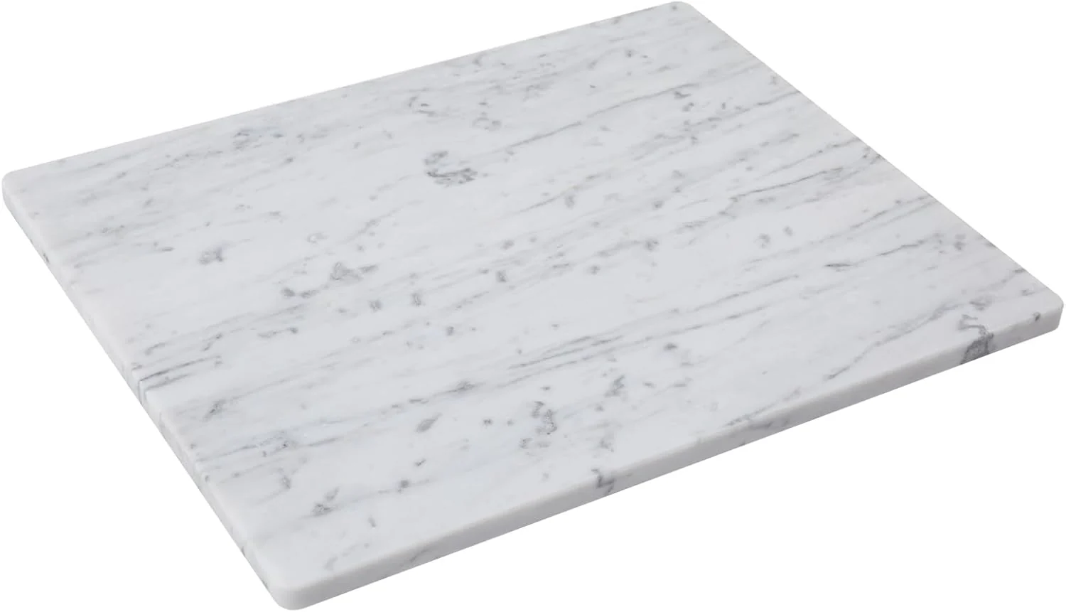 Dependable Carrara White Marble Cutting Board 16×20 Inch Marble Pastry Board Easy-to-Use