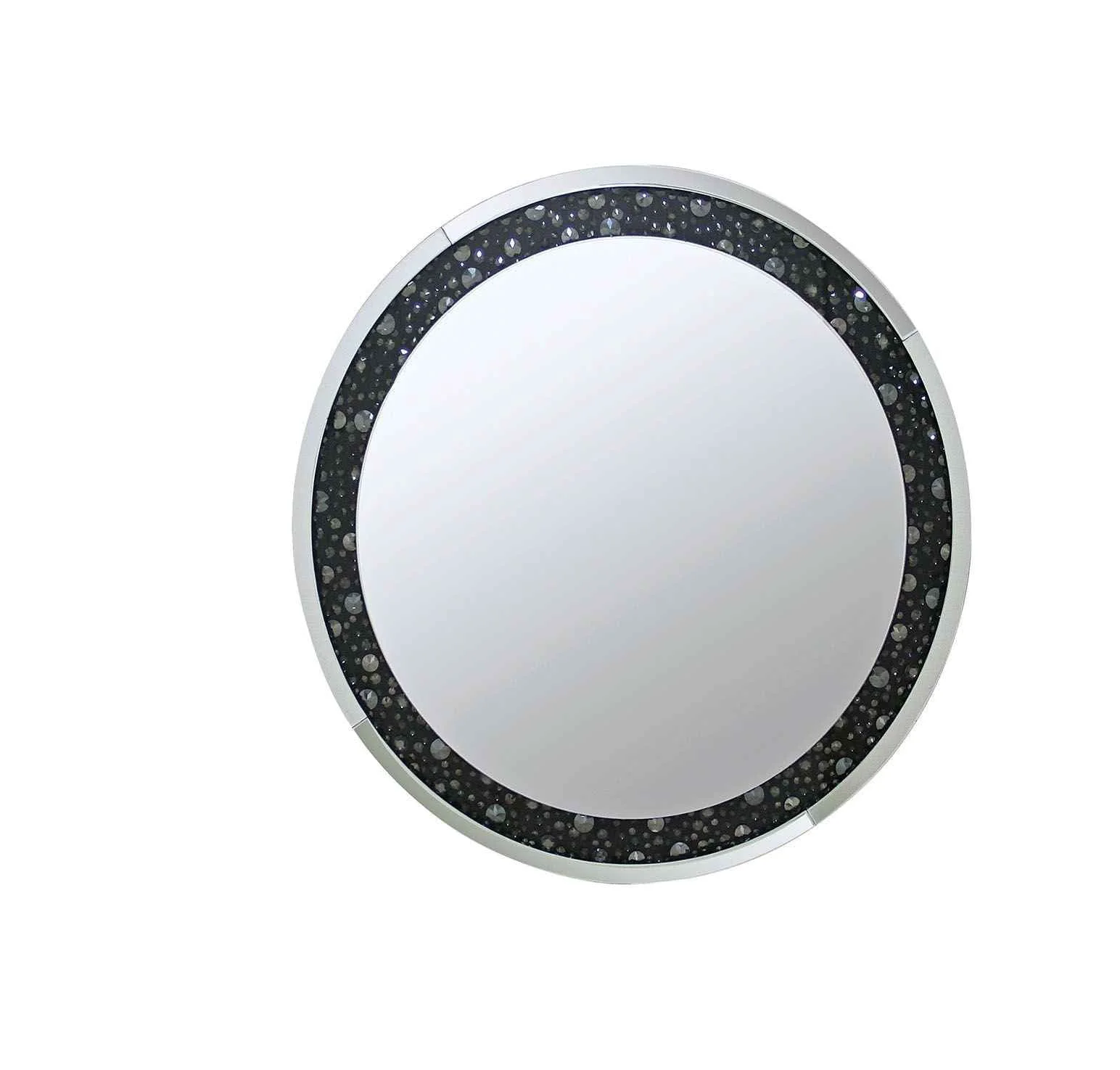 Convenient Nysa – 39 Accent Mirror – Mirrored Faux Crystals Unique
