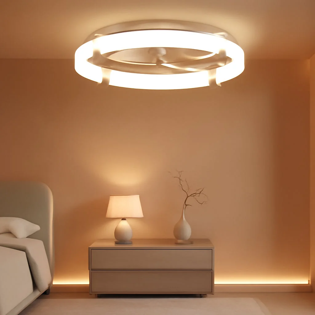 Luxury Twenty Four Inch Ceiling Fan With Dimmable Lights Remote Effective