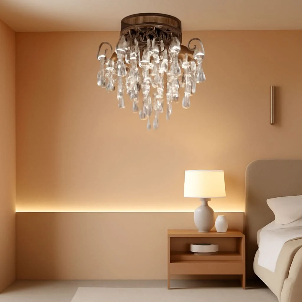 Carefully Designed Small Black Flush Mount Ceiling Light Fixture 1 Light Top-Quality