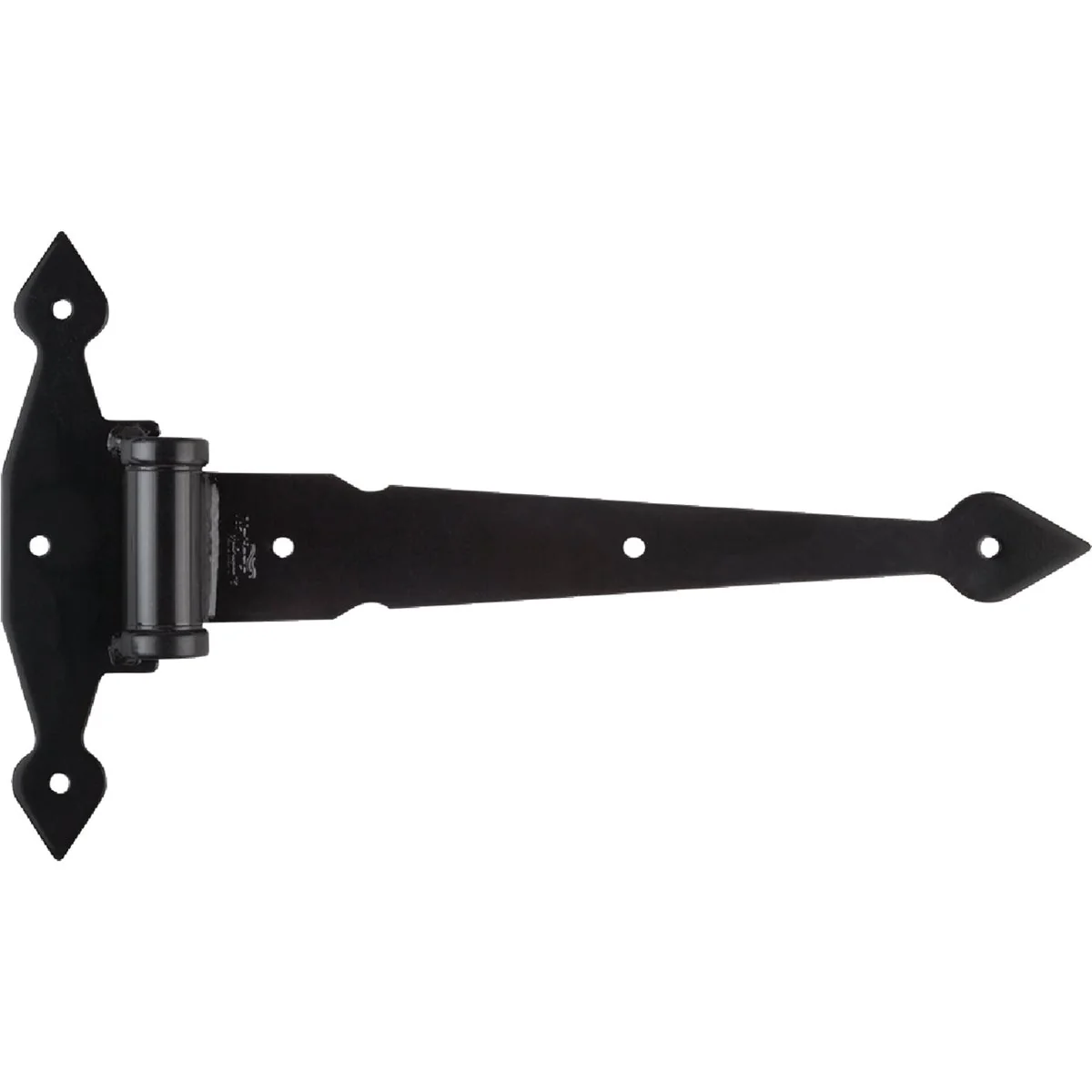 Versatile National 13 In. Black Heavy-Duty Spear Gate T-Hinge Reliable