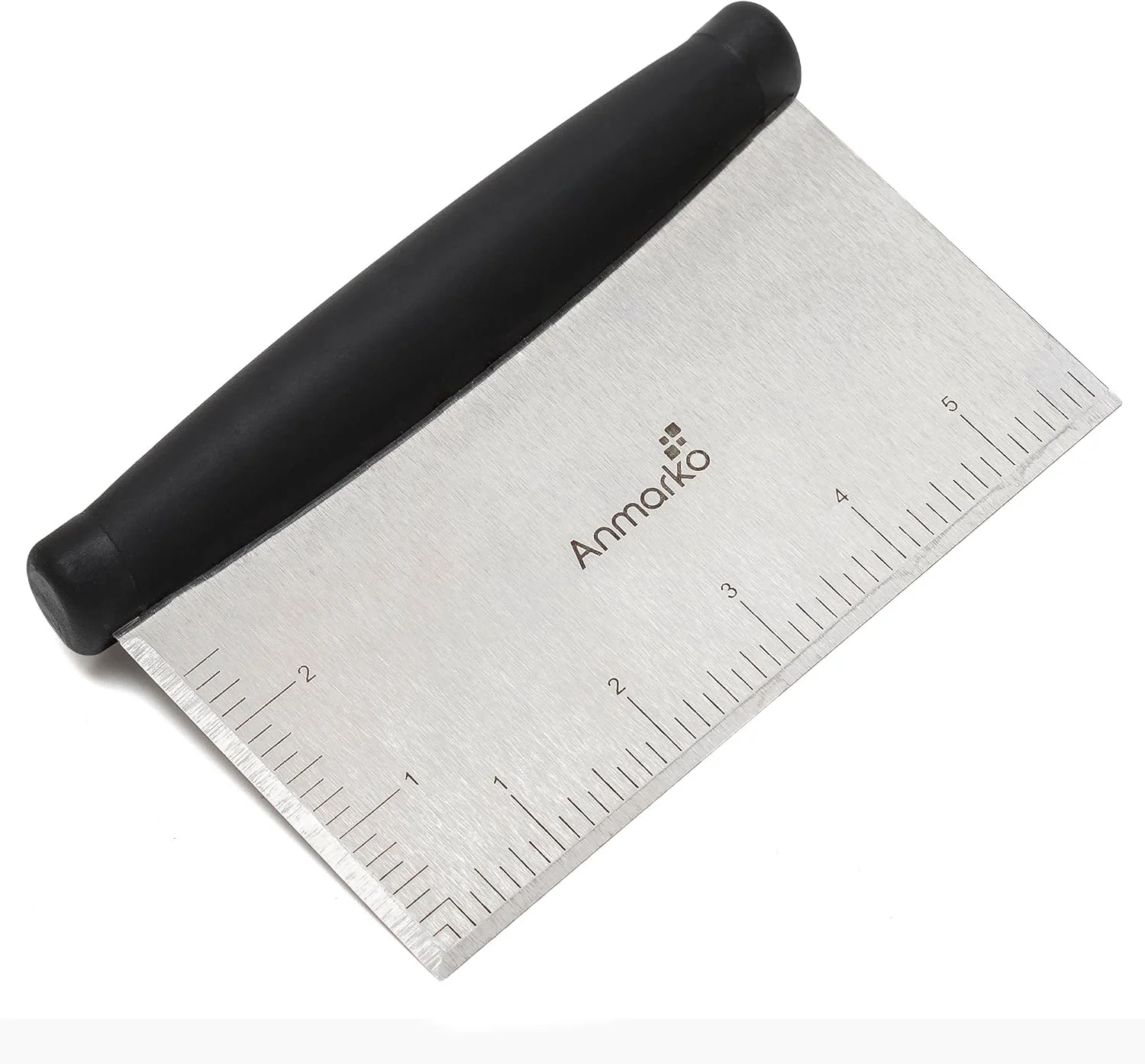Soft Stainless Steel Metal Griddle Scraper Chopper – Great as Dough Cutter for Bread and Pizza Dough – Multipurpose Kitchen Utensil for Flat Top Griddle Trusted