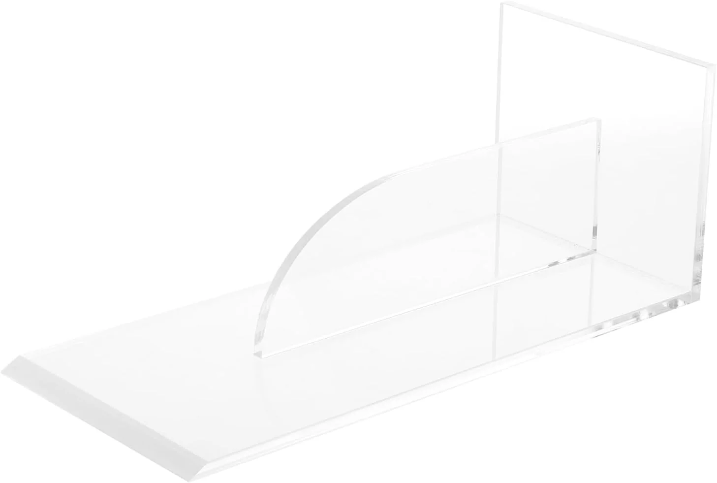 High-Quality Transparent Acrylic Cake Scraper Smoother Baking Tool for Cake Decoration Fondant Smoother Bakery Supplies Frosting Tools 8.66 X 3.93 X 3.14 Inch Premium Material