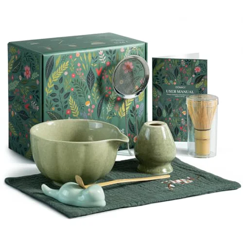 Fashionable Matcha Whisk Set 7 Count Safe
