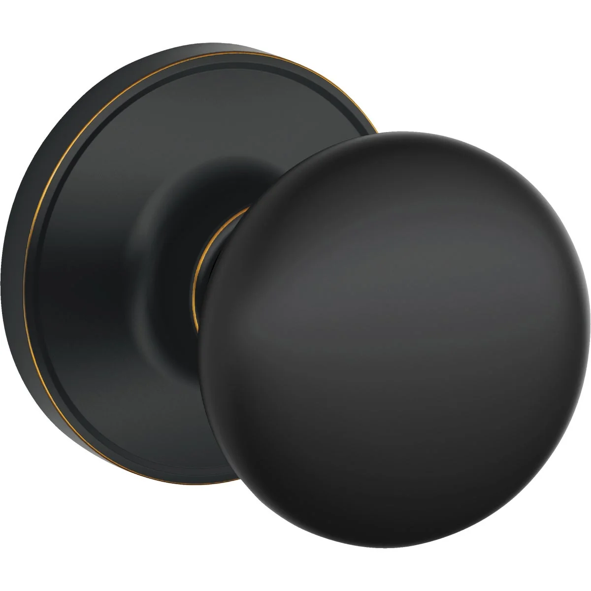 Classic Dexter Stratus Aged Bronze Passage Door Knob Solid