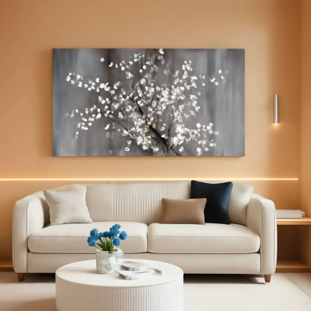 Environmentally Friendly Premium Oversized Canvas Wall Art 20×40 Inches White Reliable