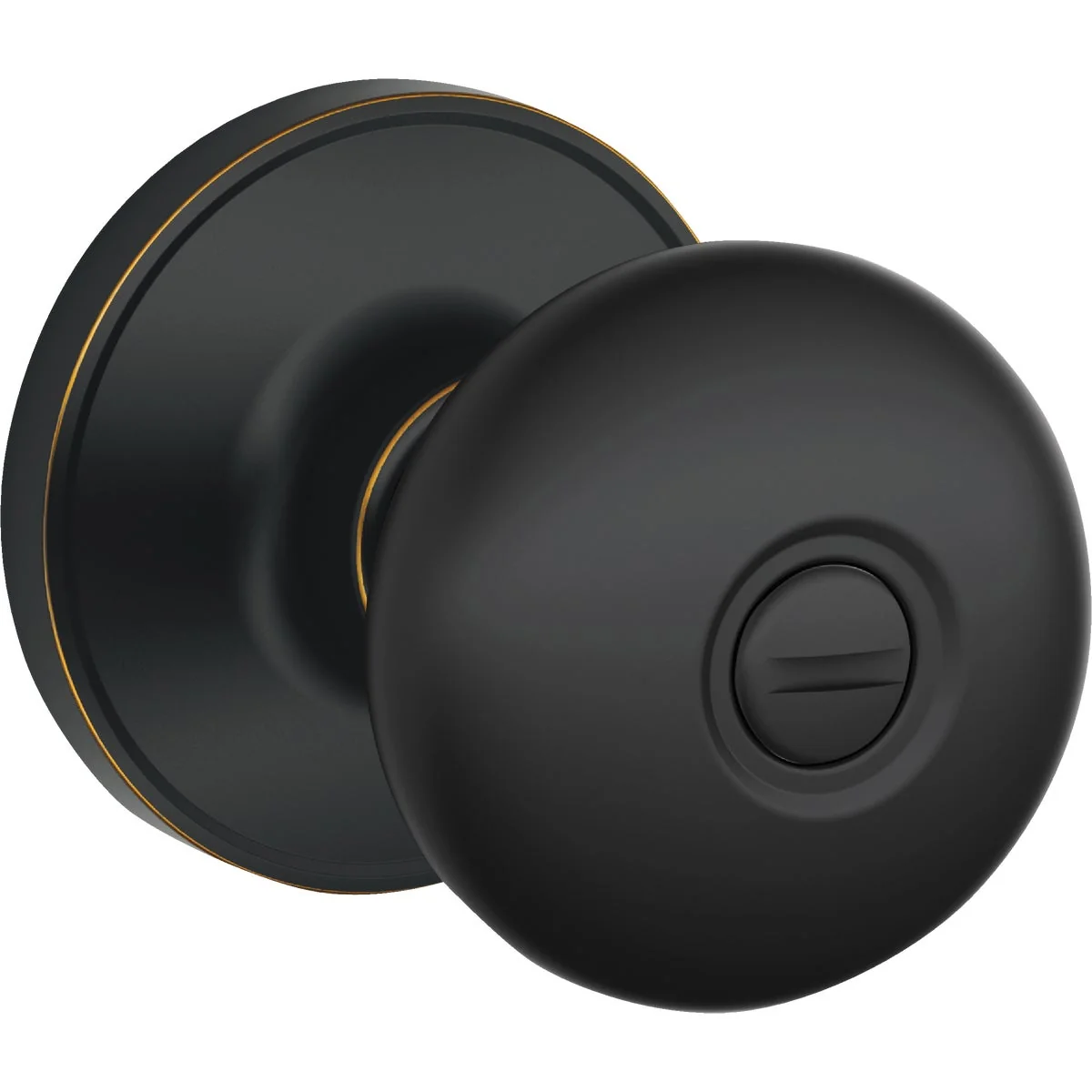 Unique Dexter Stratus Aged Bronze Privacy Door Knob Contemporary