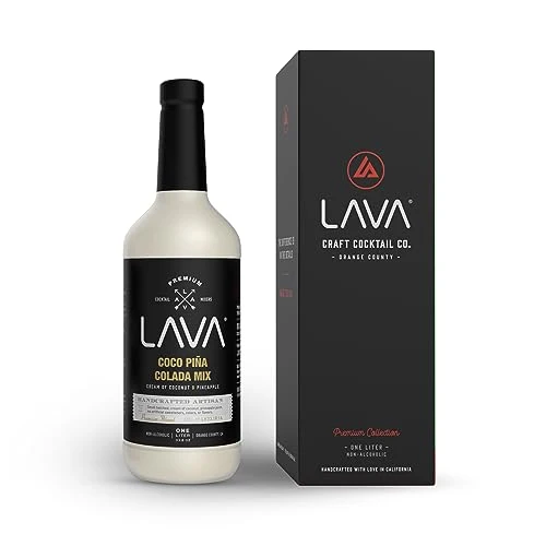 Premium Material Premium Coco Pina Colada Made with Cream of Coconut and Pineapple 33.8 Fl Oz Selected