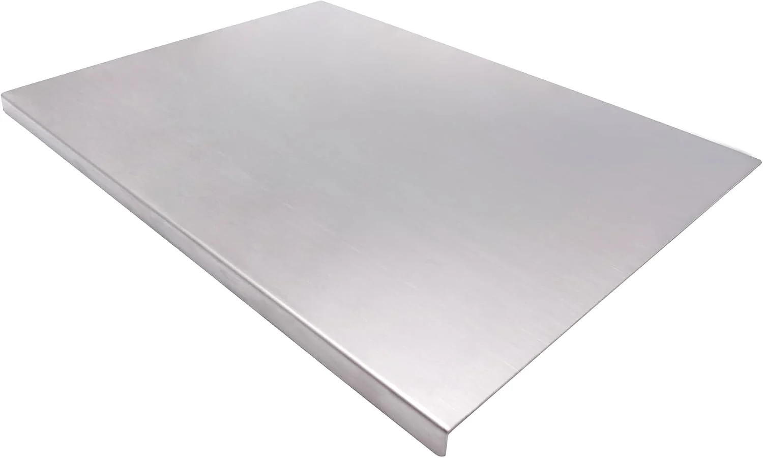 First-Class BILLAMB Stainless Steel Cutting Boards for The Kitchen Suitable for Meat Fruits Vegetables Bread and Baking Large-sized Cutting Boards 50 x 50cm 19.7 x 19.7 in Top-Quality