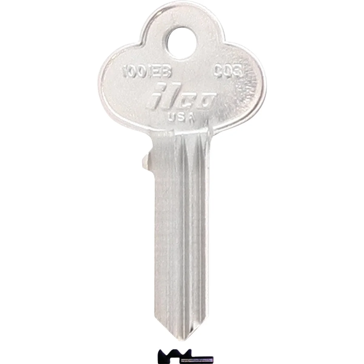 Breathable ILCO Corbin Nickel Plated File Cabinet Key CO3 10-Pack User-Friendly