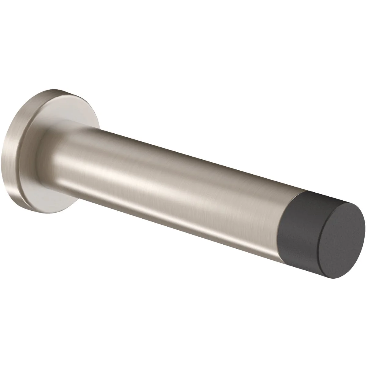Prestigious National Hardware 3 In. Satin Nickel Cooper Door Stop Unique