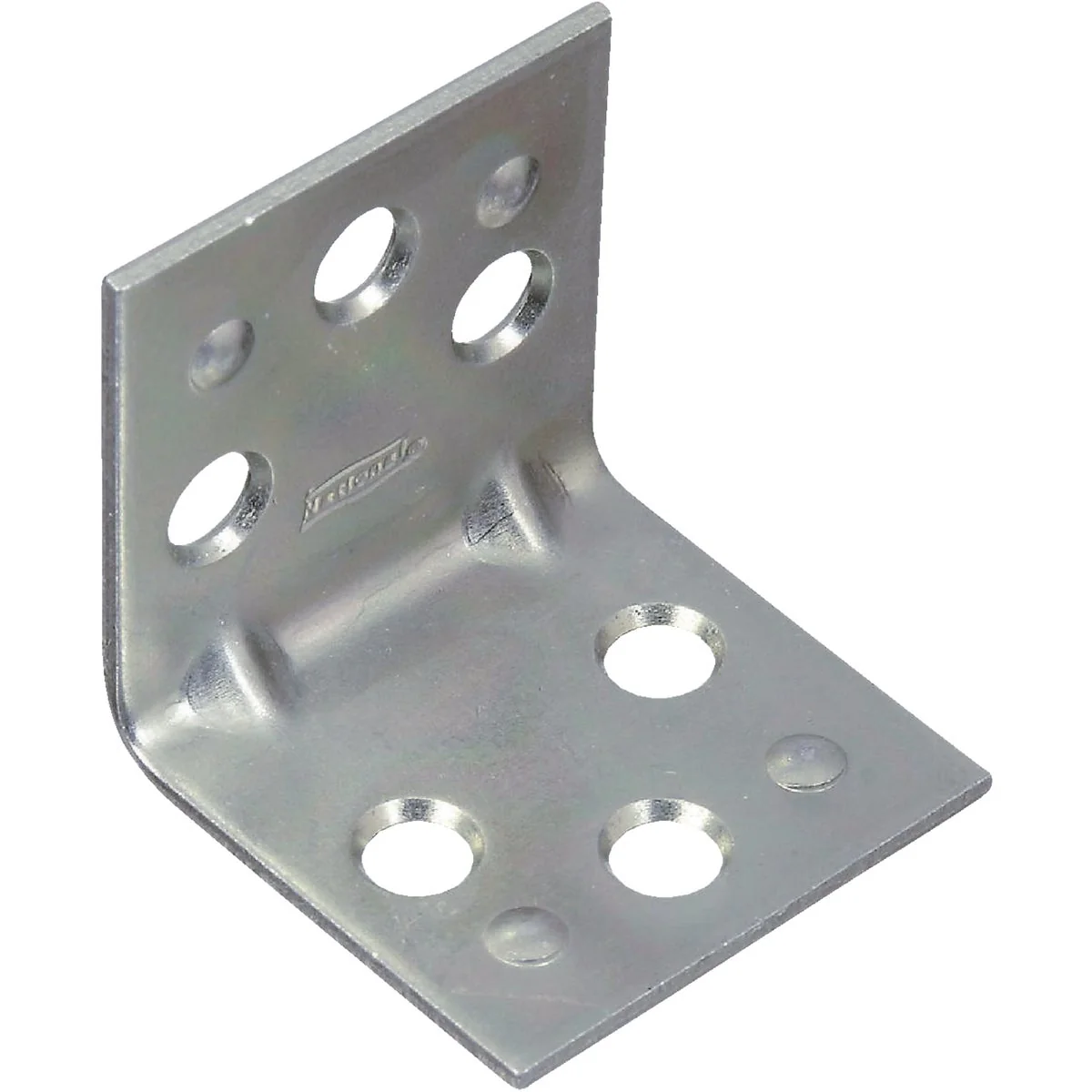 Functional National Catalog V121 1-1 2 In. x 1-1 2 In. Double Wide Zinc Corner Brace Original
