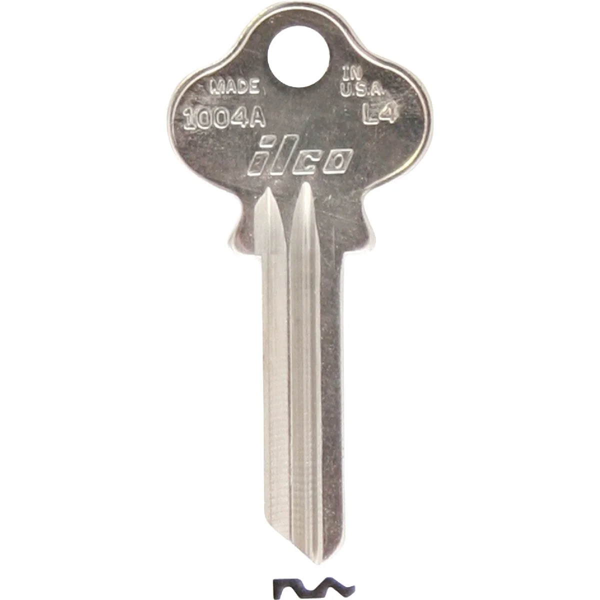 Soft ILCO Lockwood Nickel Plated House Key L4 10-Pack Casual