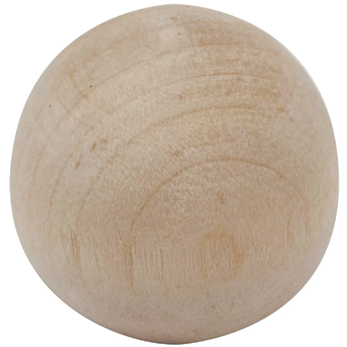 Minimalist Do it Wood Hardwood Round 1-1 2 In. Cabinet Knob 2-Pack Green