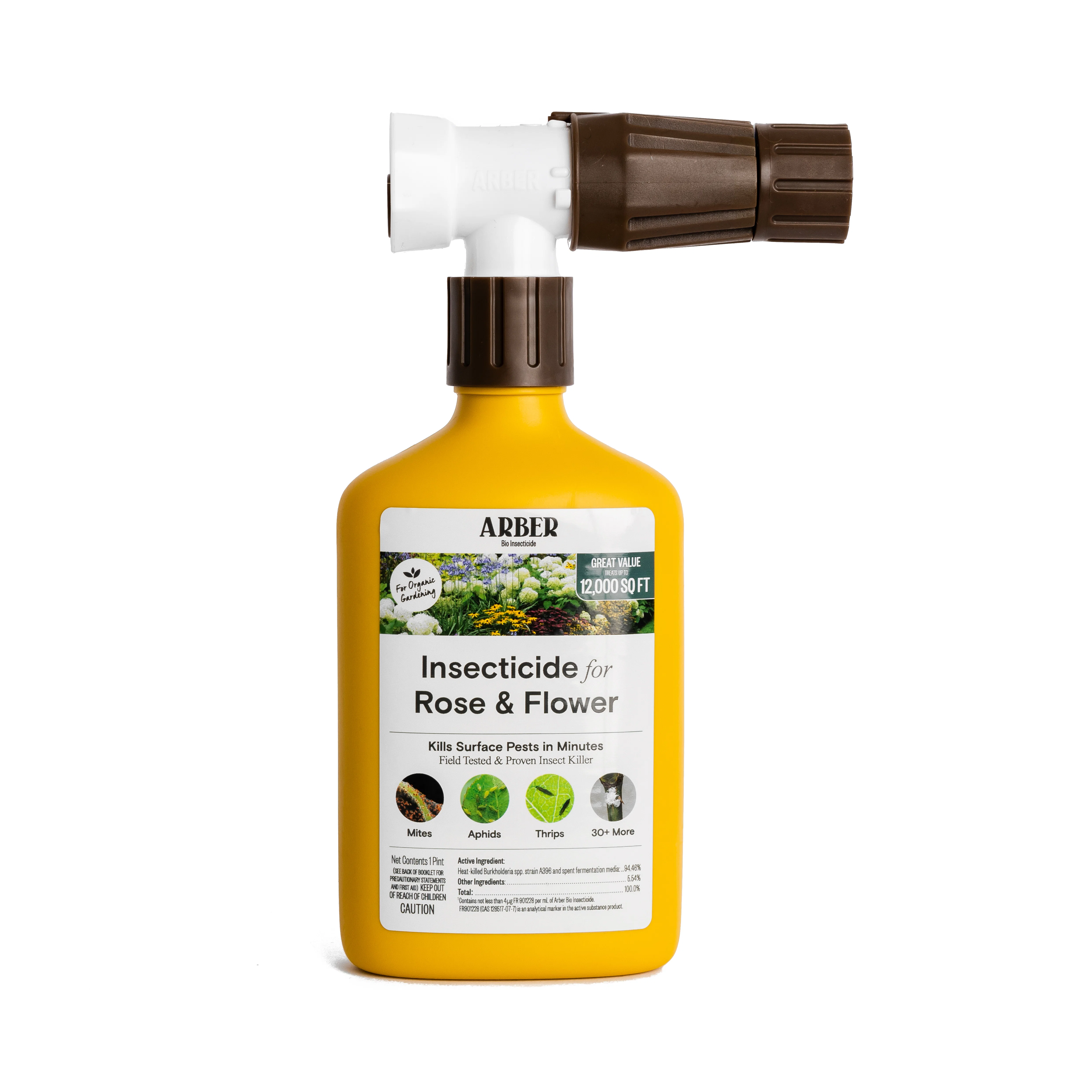 Carefully Designed Arber Organic Insecticide for Rose and Flowers RTS Long-Lasting