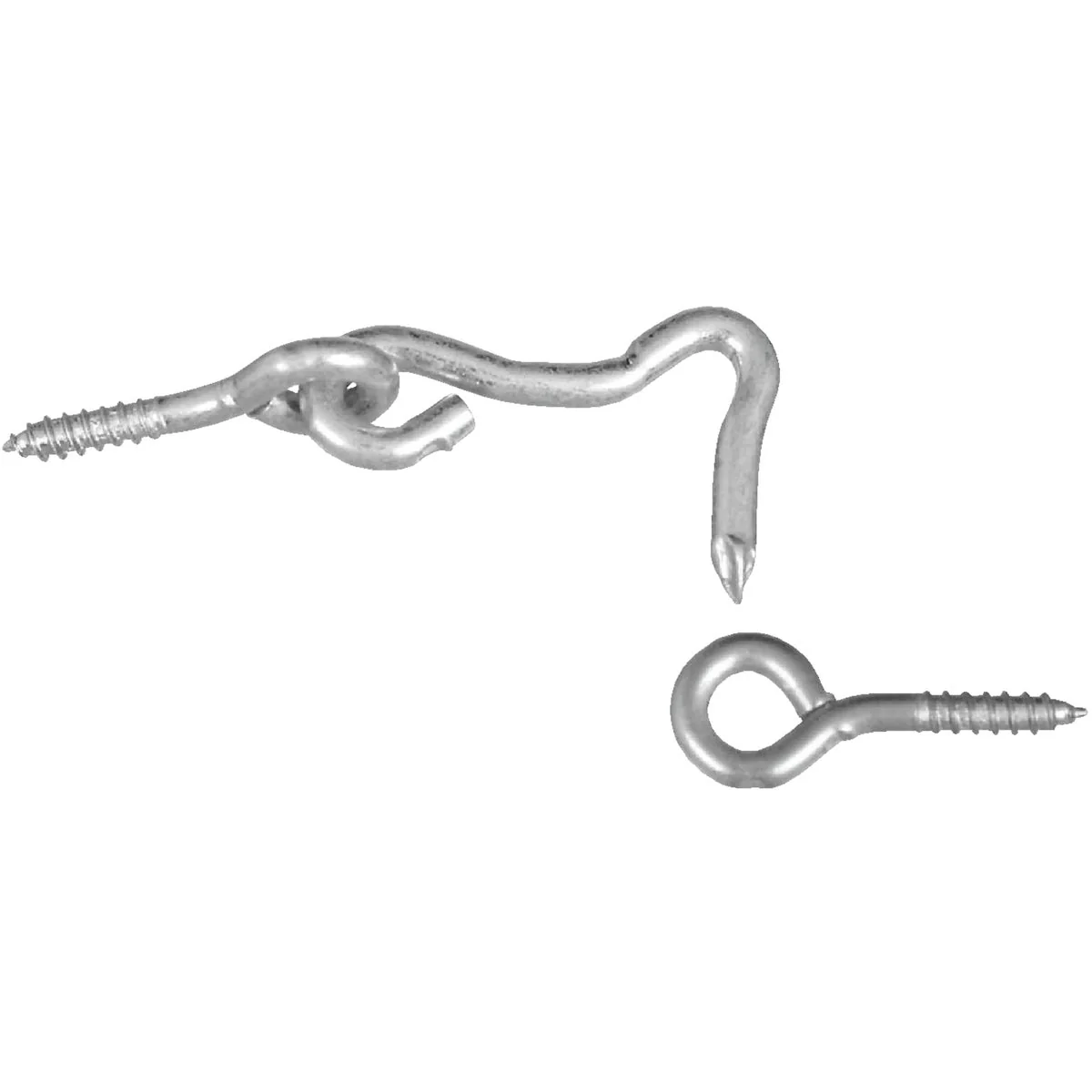 Minimalist National1 In. Steel Hook Eye Bolt 2 Ct. Reliable