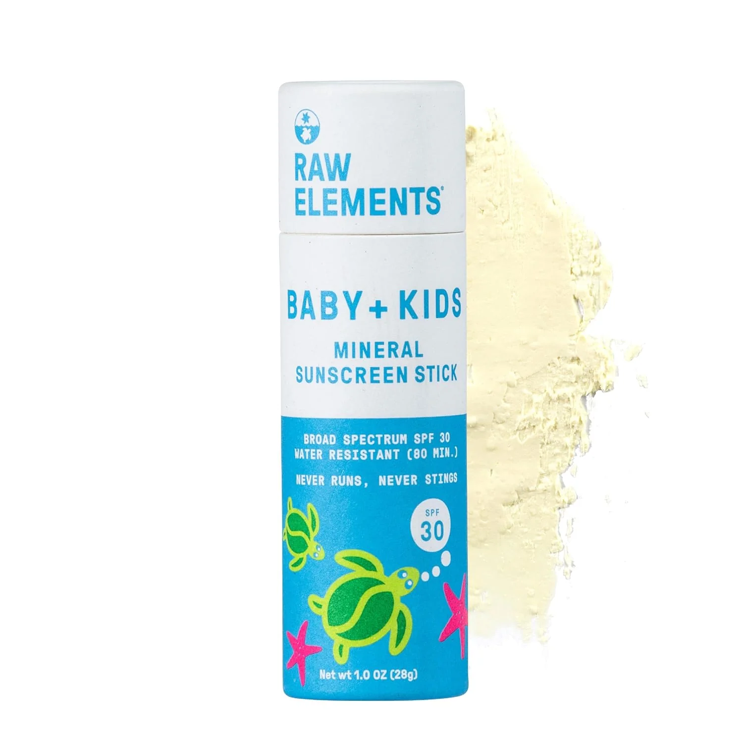 Excellent Raw Elements Baby Kids Paper Stick SPF 30 Classic