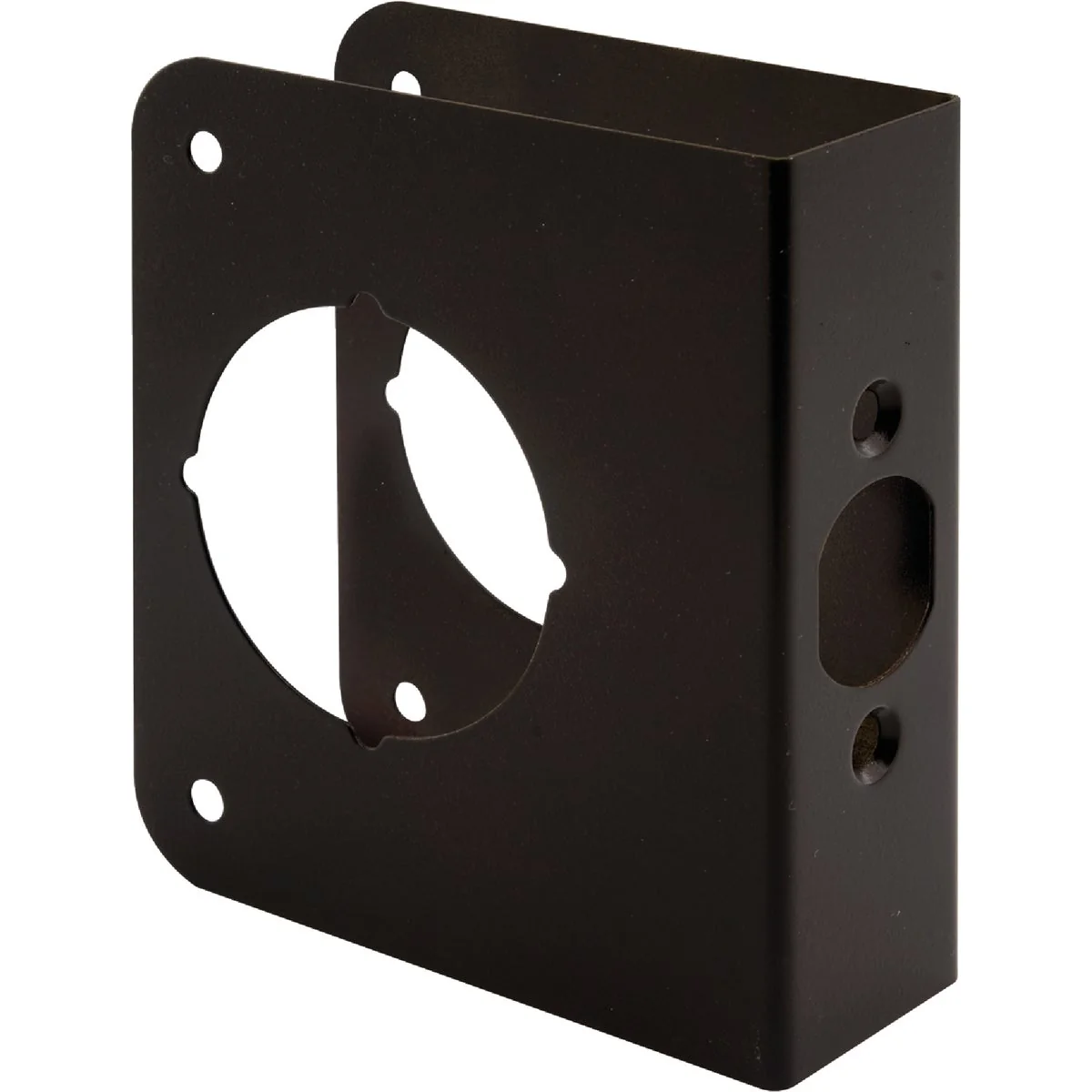 Contemporary Defender Security 1-3 8 In. Door Thickness Solid Bronze Door Reinforcer Trusted