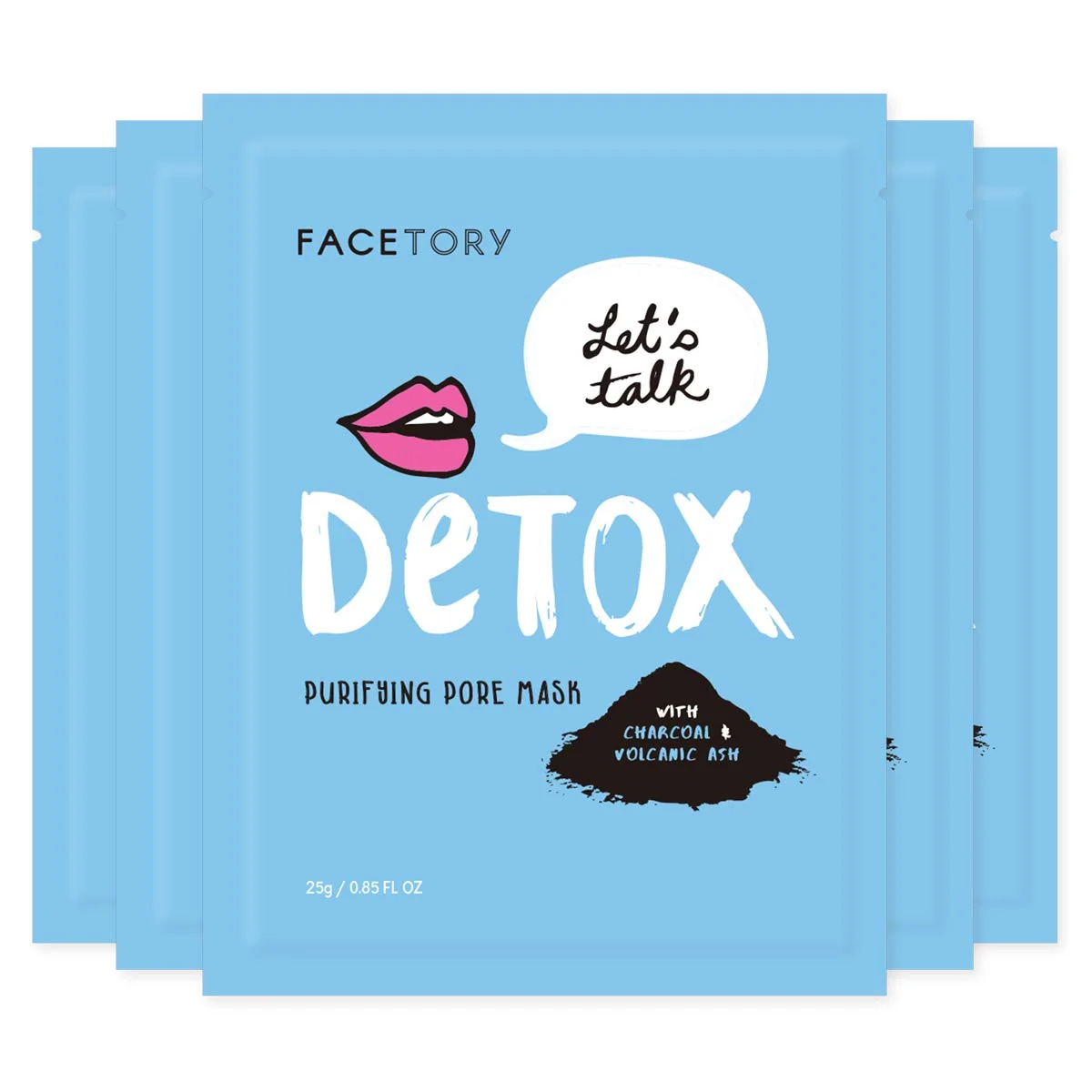 Official FaceTory Let’s Talk Detox PURIFYING Mask Fine Crafted