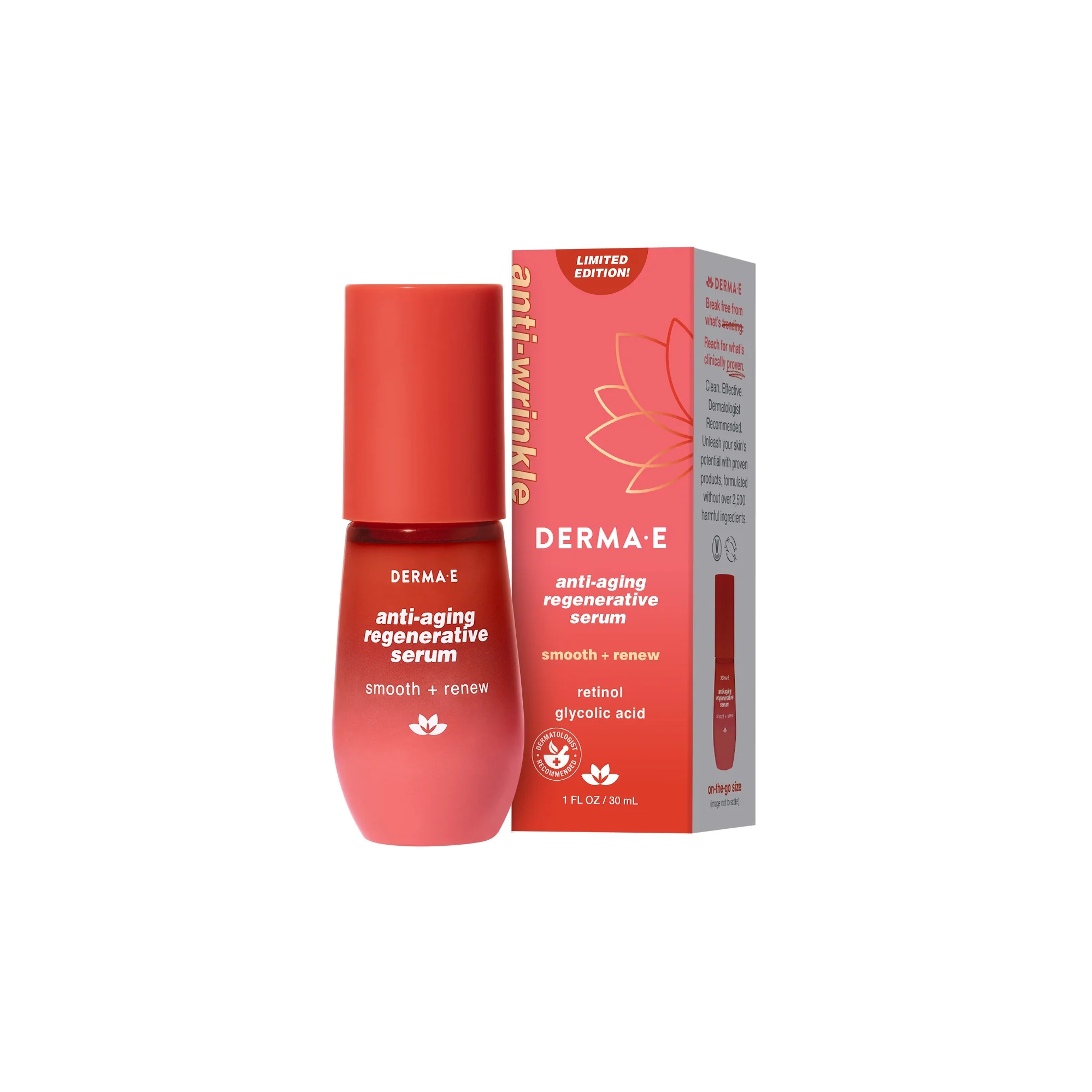 High-Performance Derma E Anti-Aging Renerative Serum Flexible