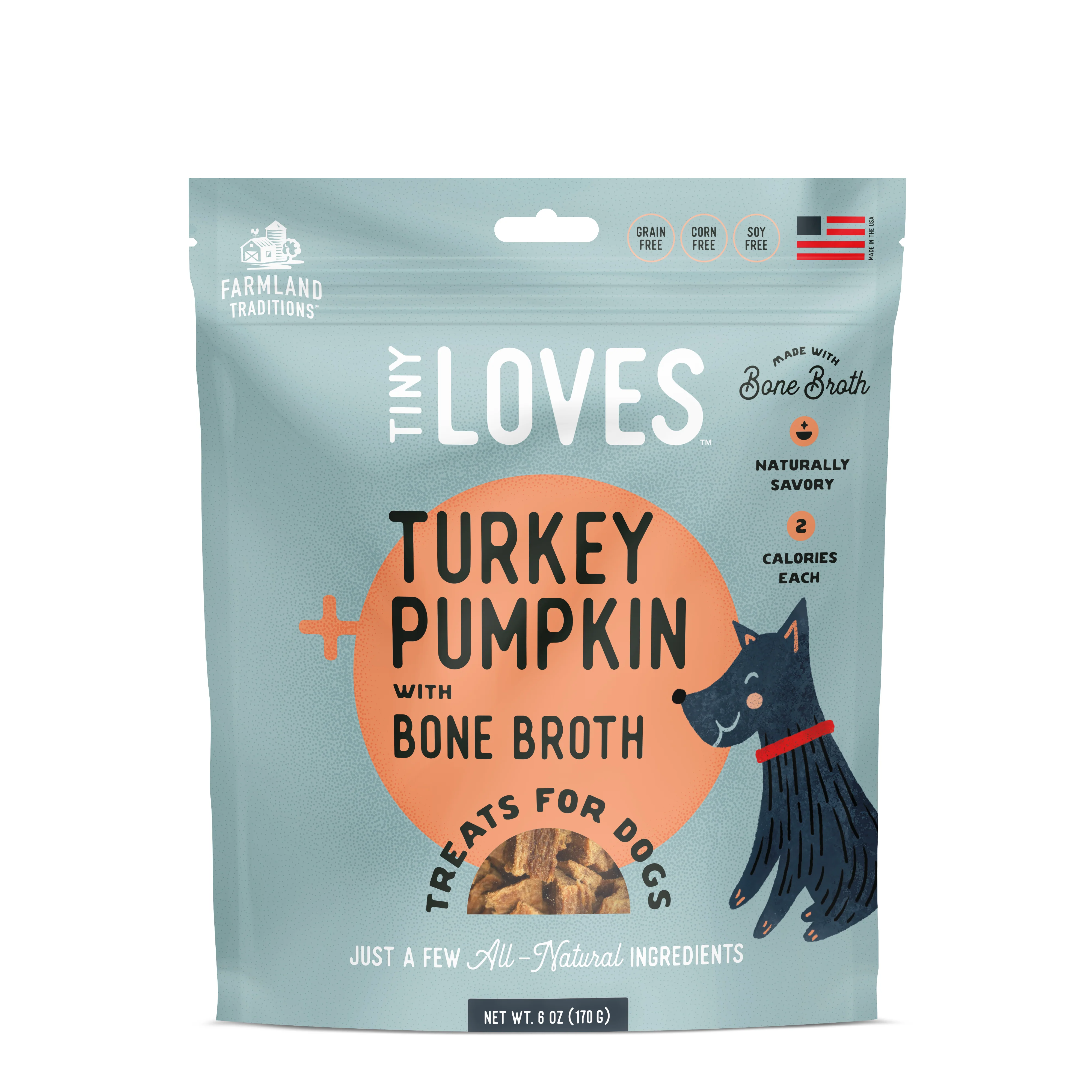 Long-Lasting Farmland Traditions Tiny Loves – Turkey Pumpkin with Bone Broth Versatile